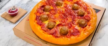Swedish Meatball Pizza
